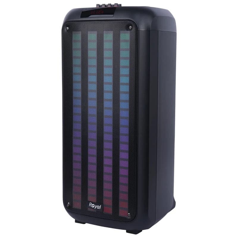اسپیکر چمدانی بلوتوثی رویال RSP-820 + میکروفون و ریموت کنترل — تصویر ۳