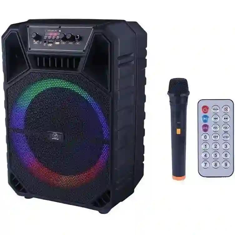 اسپیکر بلوتوثی ایکس پی پروداکت XP-S1323U + میکروفون و ریموت کنترل — تصویر ۹