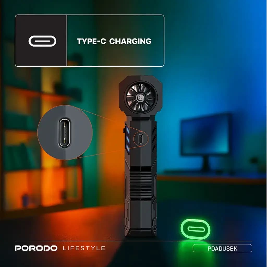 جت فن توربو دمنده باد پرودو Porodo Turboblast Portable Air Blower PDADUS — تصویر ۱۱