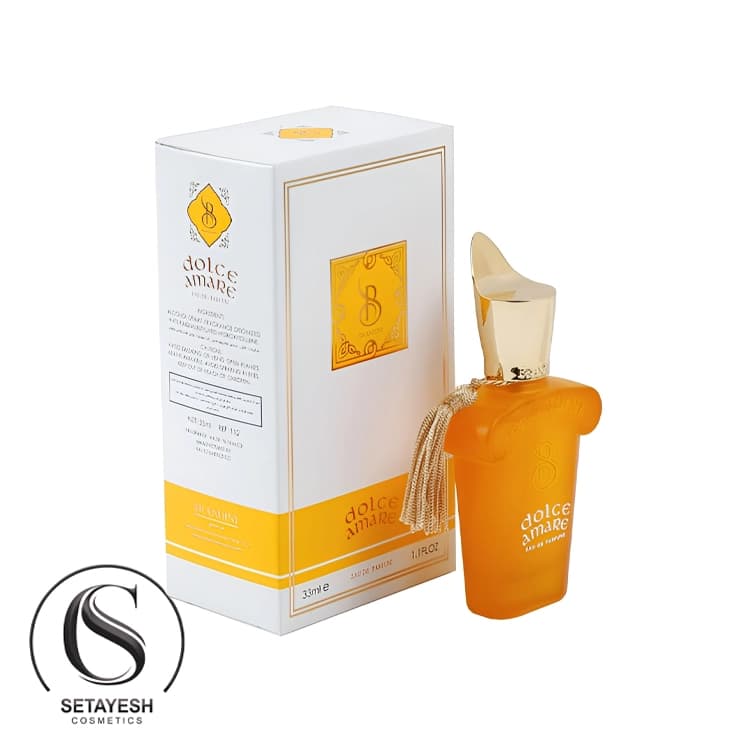 ادکلن برندینی مدل کازاماراتی DOLCE AMARE حجم 33mL تاریخ 2026/7 — تصویر ۵