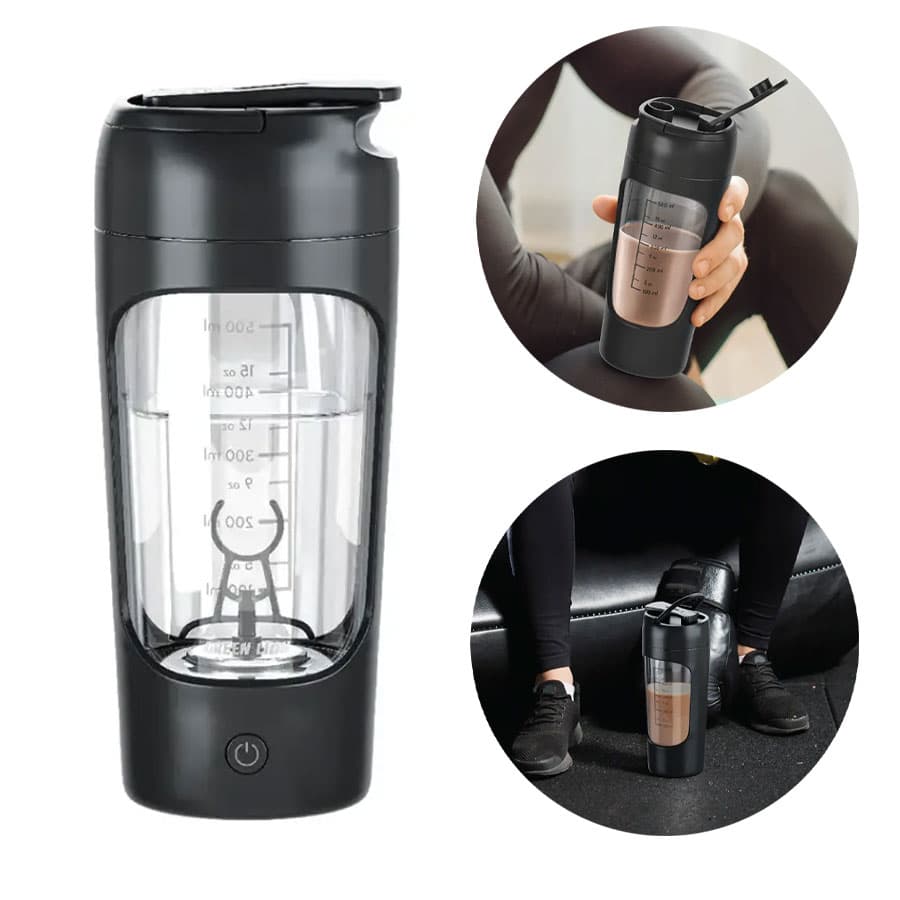 شیکر پروتئین شارژی گرین لاین Green Lion Protein Mixer 650mL