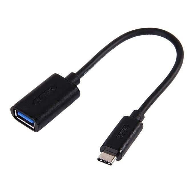 مبدل USB به USB-C یونیتک مدل Y-C476BK طول 20 سانتی متر کد 9678