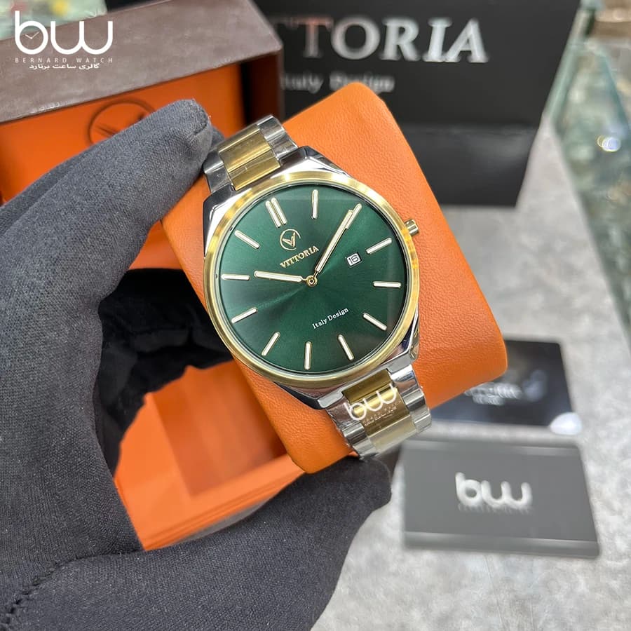 ساعت مچی زنانه ست مردانه ویتوریا VITTORIA VT3451-7 — تصویر ۹
