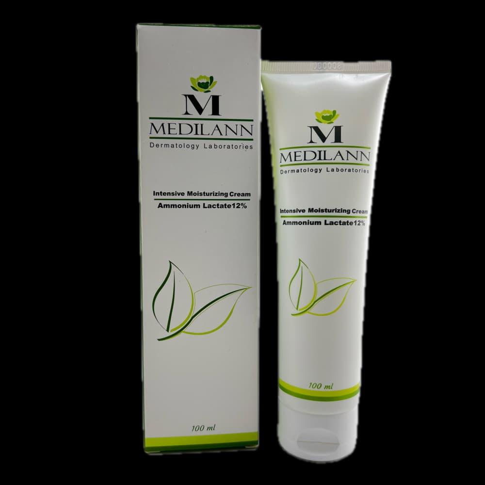 کرم مرطوب کننده قوی آمونیوم لاکتات 12% MediLann