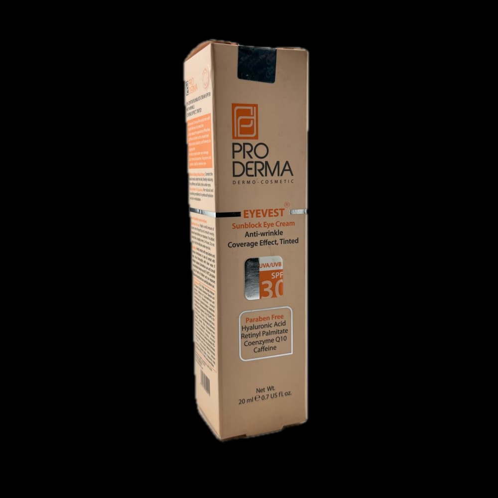 کرم رنگی روشنکننده و ضد چروک دور چشم با SPF 30 ProDerma — تصویر ۲