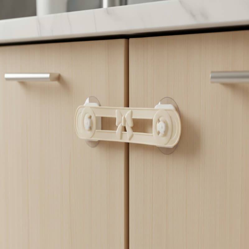 قفل کودک کابینت و یخچال 2 عددی — تصویر ۲