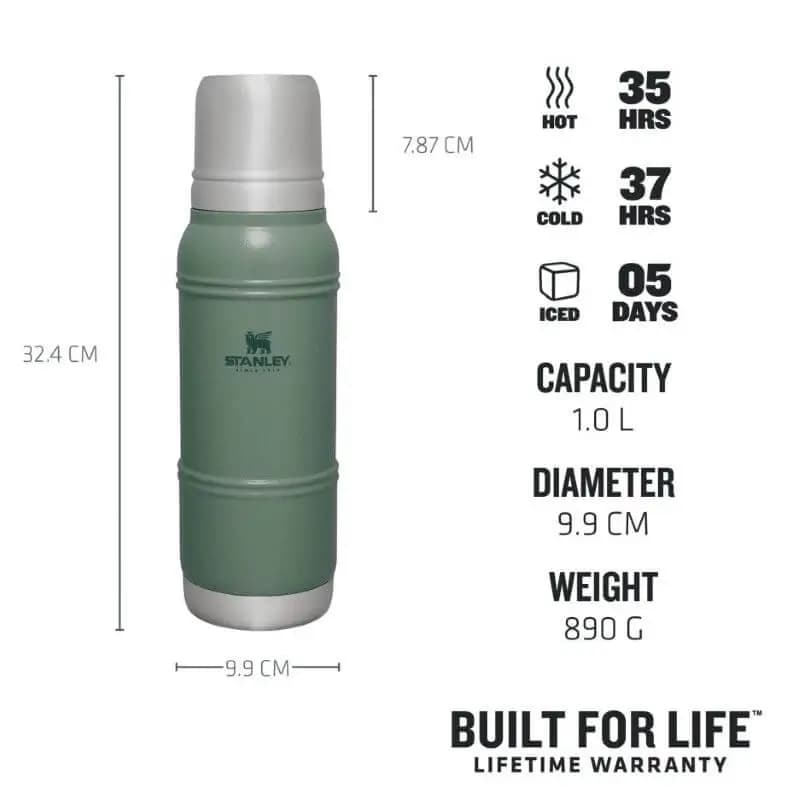 فلاسک یک لیتری استنلی مدل آرتیسان Stanley Artisan collection 1.0 L — تصویر ۳