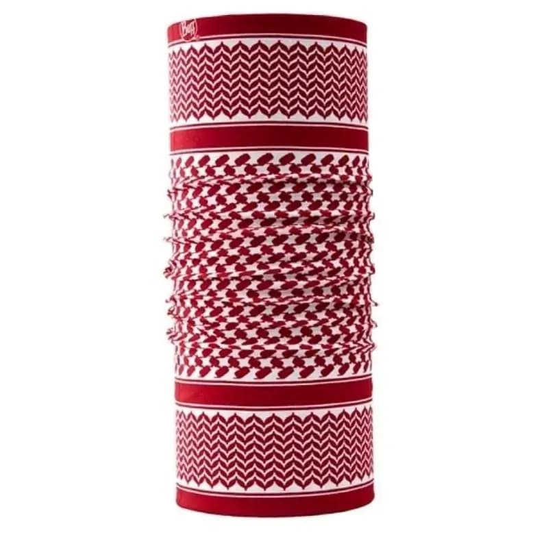دستمال سر و گردن باف مدل original shemag 15 red white — تصویر ۵