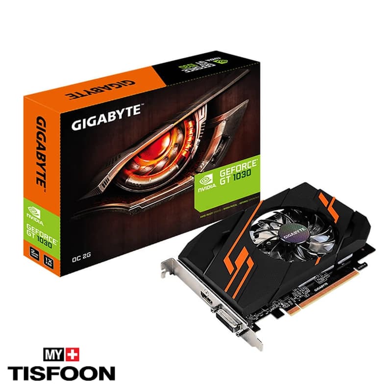 کارت گرافیک گیگابایت مدل GIGABYTE GT 1030 OC 2GB — تصویر ۴