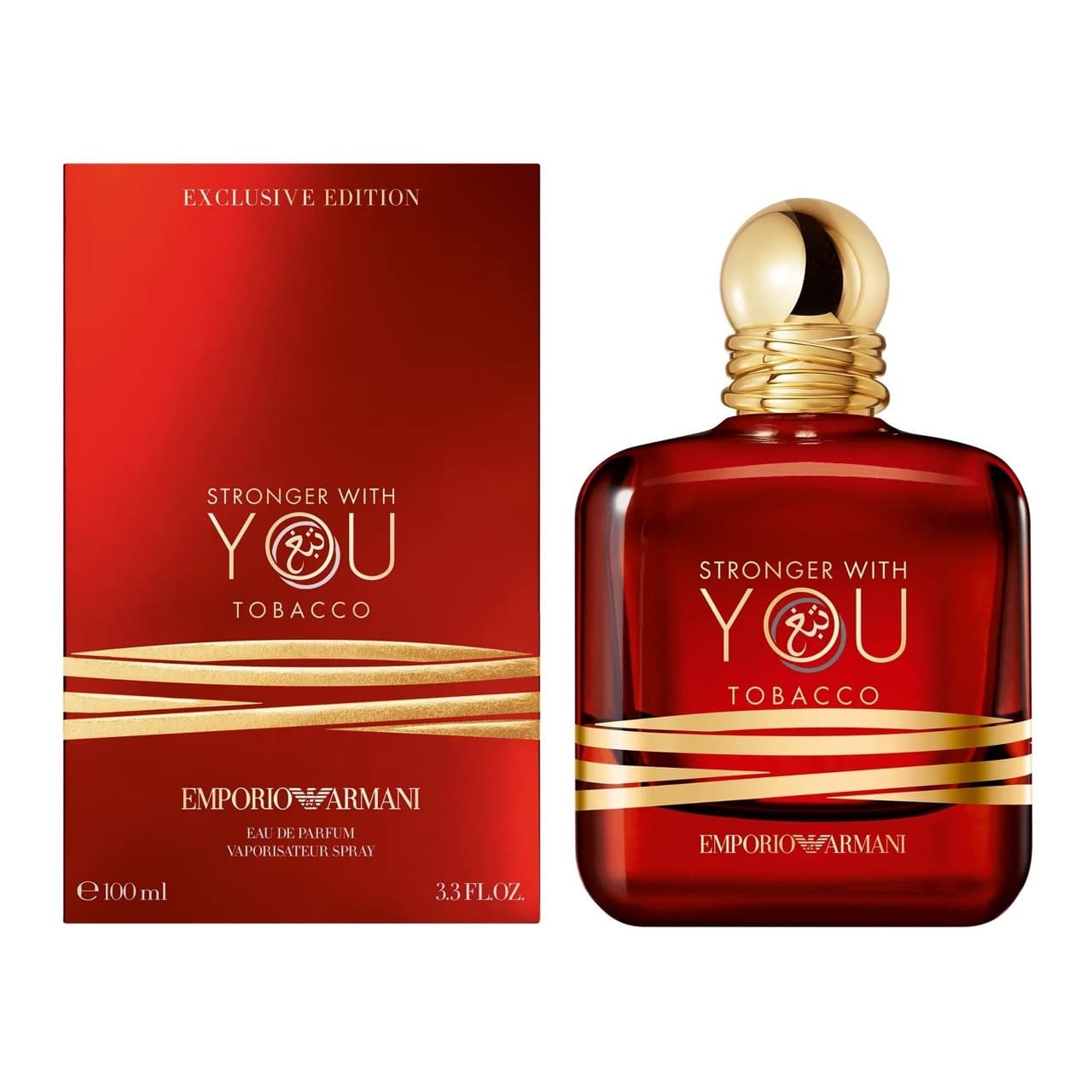 ادوپرفیوم مردانه امپریو آرمانی مدل STRONGER WITH YOU TOBACCO — تصویر ۲