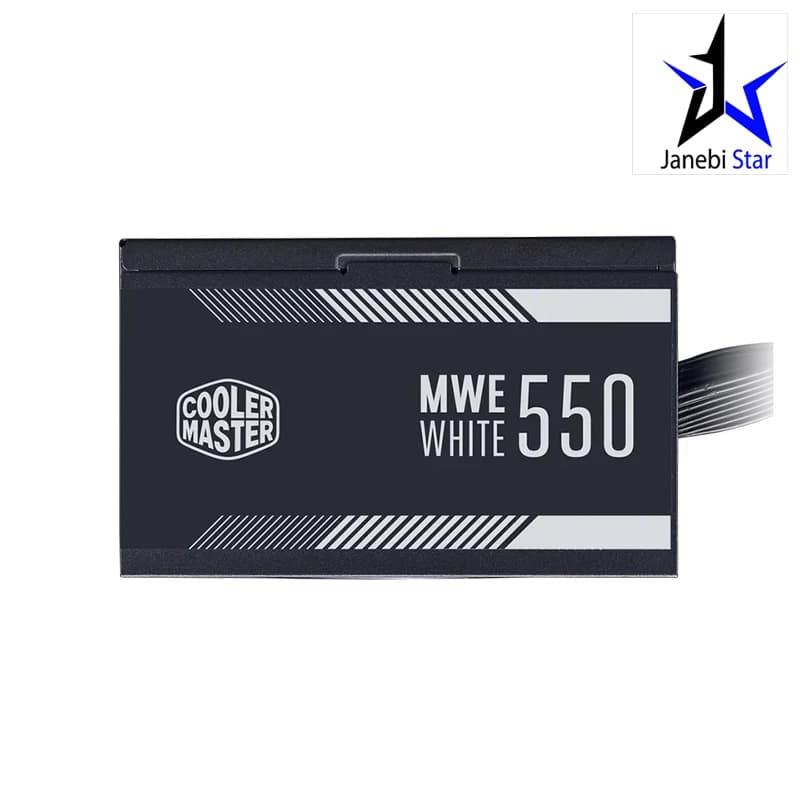 منبع تغذیه کامپیوتر کولر مستر مدل MWE 550 White — تصویر ۹