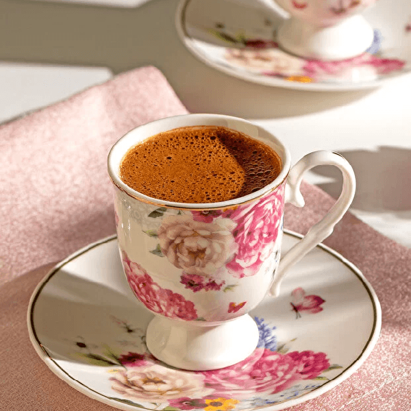سرویس قهوه خوری 6 نفره نهیر مدل Öykü — تصویر ۴