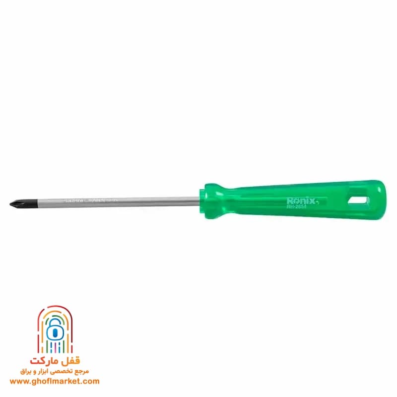 پیچ گوشتی چهارسو 100×5 رونیکس مدل RH-2854 — تصویر ۵