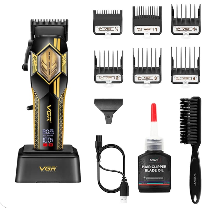 ماشین اصلاح سر و صورت وی جی آر مدل V-119 — تصویر ۱۲