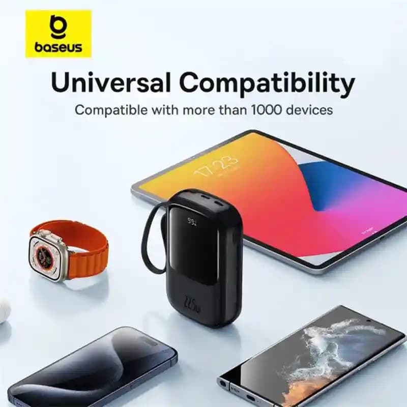 پاوربانک فست شارژ 20000 باسئوس Baseus Qpow Pro PD P10055002113 22.5W — تصویر ۶
