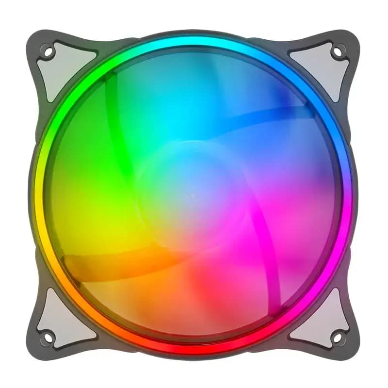 فن کیس گرین 12*12 Green HURACAN FAN GFK120M ARGB بسته 3 عددی — تصویر ۴