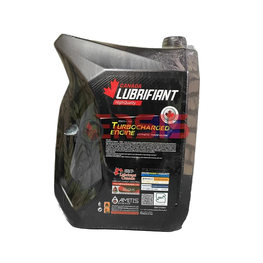روغن موتور کانادا لوبریفنت مدل SN 5W40 – سنتتیک پلاستیکی مخصوص لکسوس و تویوتا حجم 5 لیتر — تصویر ۲