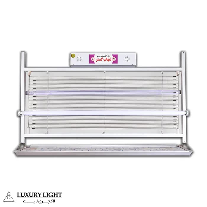 حشره کش برقی جذبی صنعتی 2 در 40 وات شهاب گستر مدل FM2x40WS — تصویر ۵