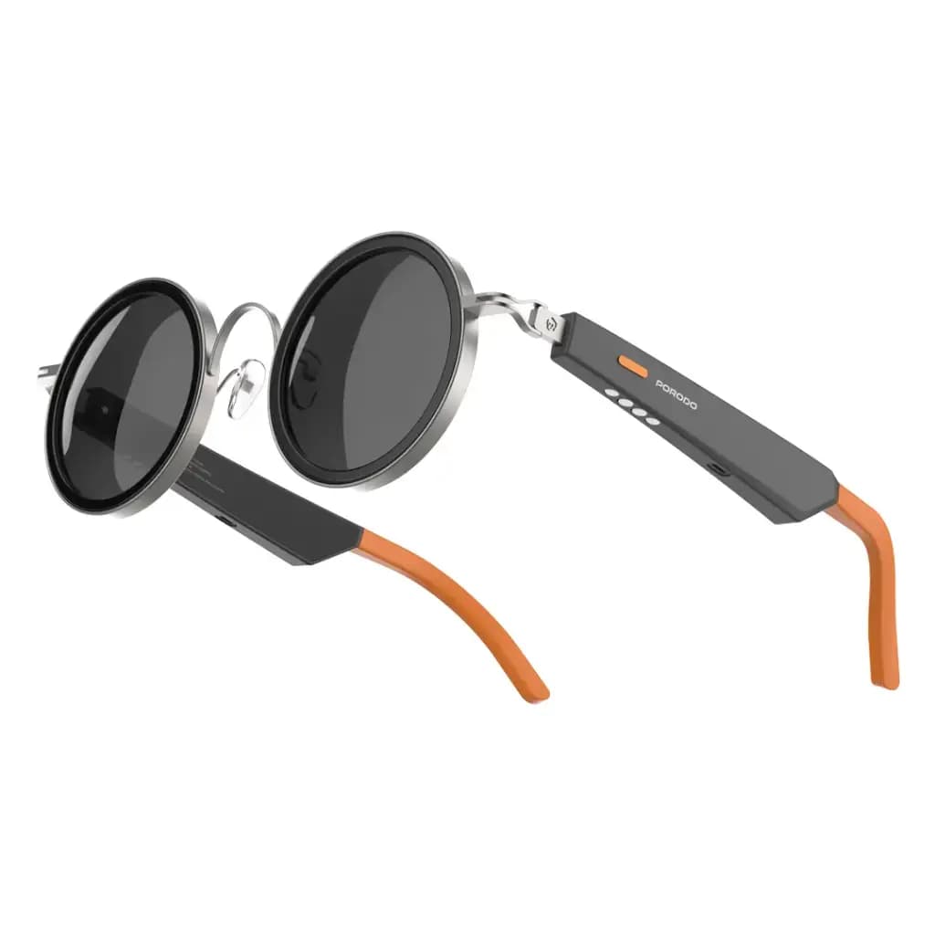 عینک هوشمند پرودو مدل Porodo Velora Smart Sunglasses PDLFSTG09OR — تصویر ۴