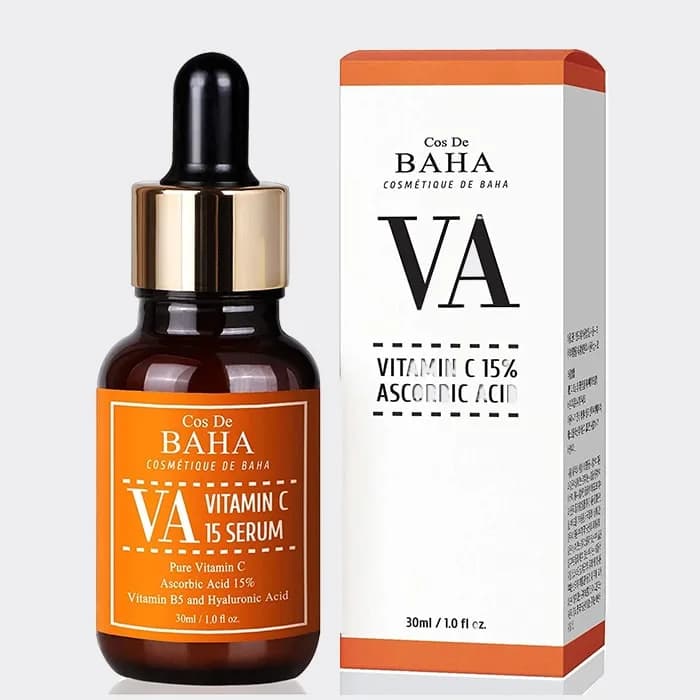 سرم ویتامین سی کاز دی باها مدل Cos De BAHA Vitamin C 15% Ascorbic Acid Serum — تصویر ۴