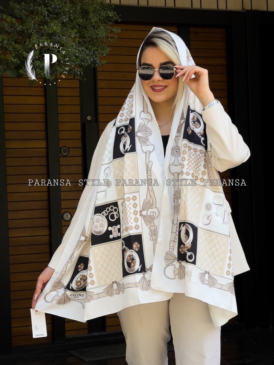 شال توییل ابریشم TUS39 — تصویر ۵