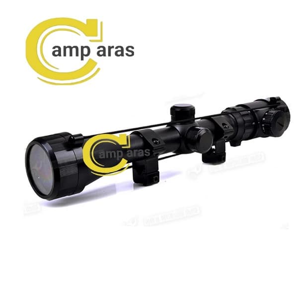 دوربین تفنگ بادی بوشنل BUSHNELL 3-9x40EG RG چراغ دار اصل — تصویر ۱۰