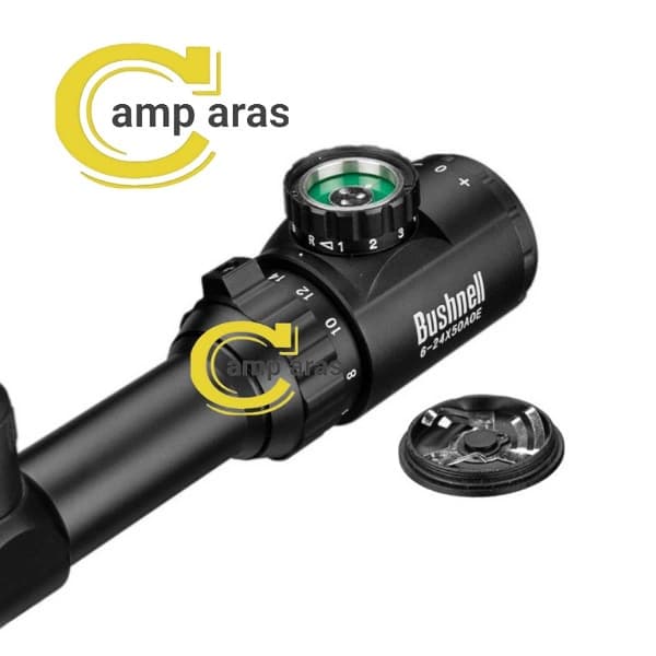 دوربین تفنگ بادی بوشنل BUSHNELL 3-9x40EG RG چراغ دار اصل — تصویر ۴