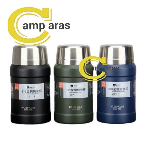 فلاسک غذا 760 میلی استیل دوجداره YATAI 304 HX-9432 — تصویر ۱۲