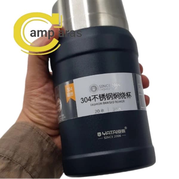 فلاسک غذا 760 میلی استیل دوجداره YATAI 304 HX-9432 — تصویر ۷