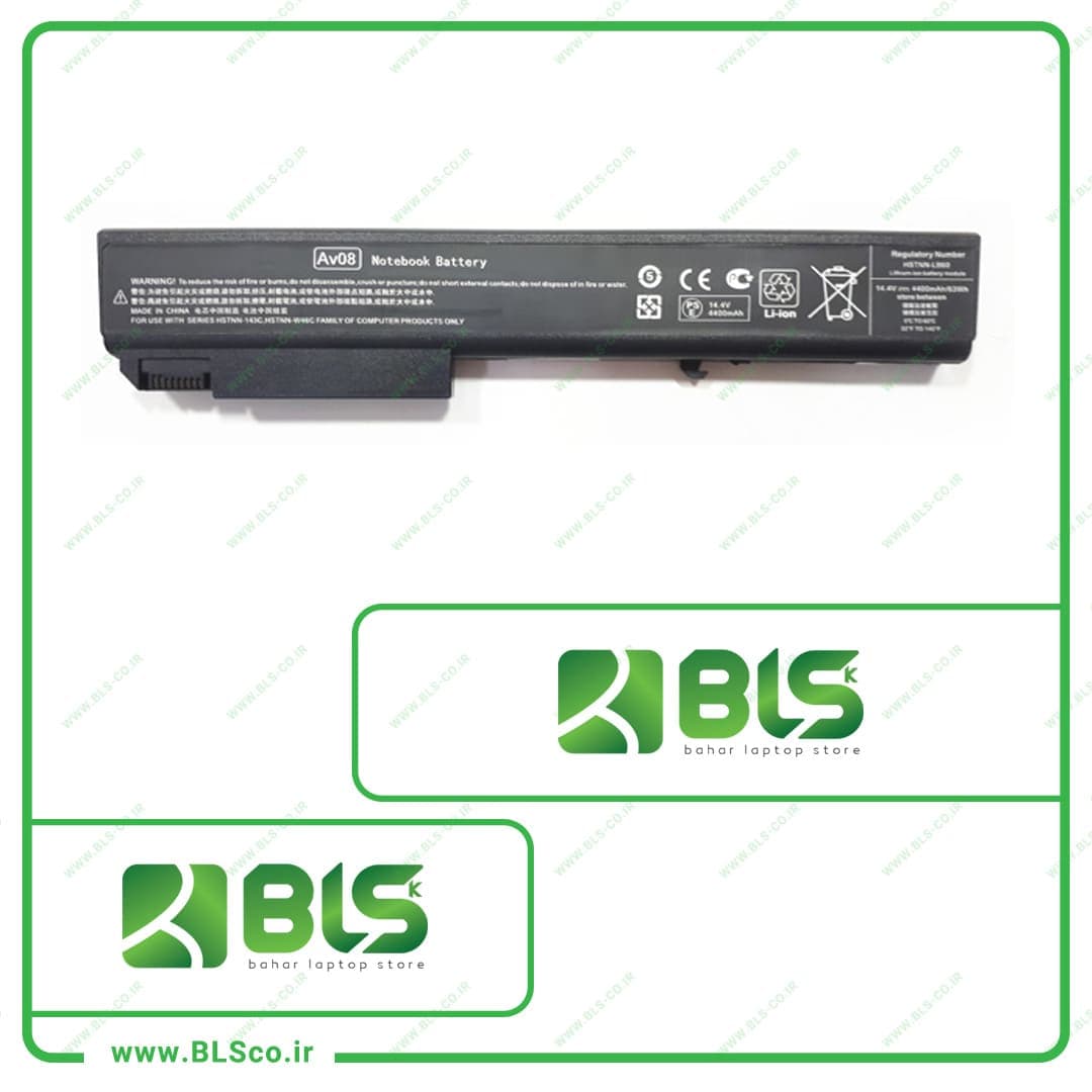 باتری لپ تاپ اچ پی HP EliteBook 8530W — تصویر ۲