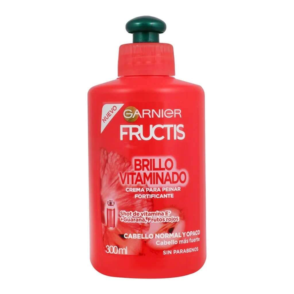 کرم مو درخشان کننده ویتامینه فروکتیس گارنیر گارنیه Garnier Fructis Brillo Vitaminado Hair Cream 300ml — تصویر ۷