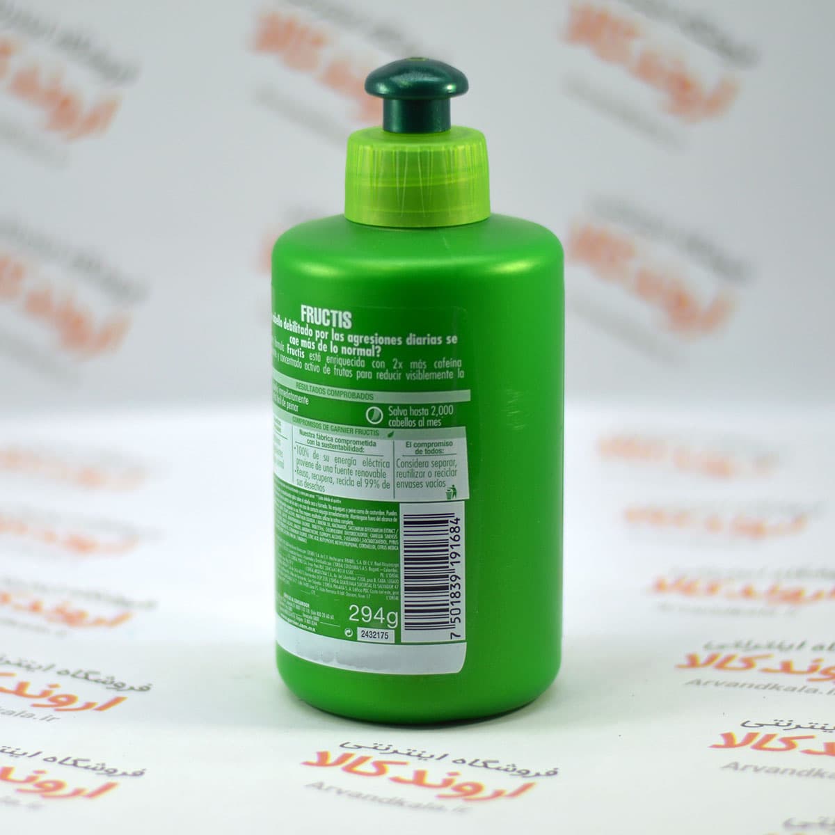 کرم حالت دهنده و ضد ریزش مو فروکتیس گارنیر گارنیه Crema para peinar Fructis Garnier stop caida 300ml — تصویر ۱۱