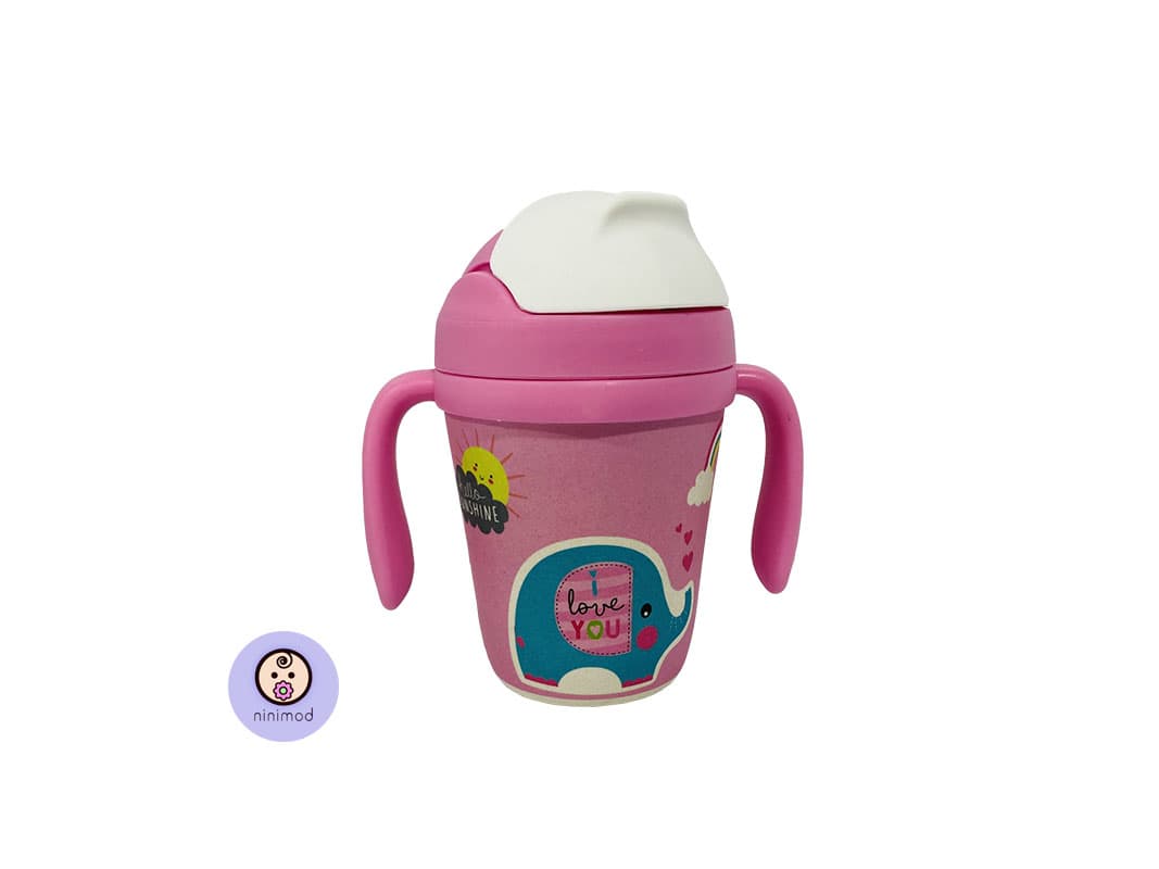 لیوان آبمیوه خوری بامبو کد 05 — تصویر ۳