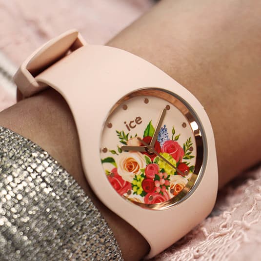 ساعت آیس واچ ICE flower-pink bouquet-Medium — تصویر ۶