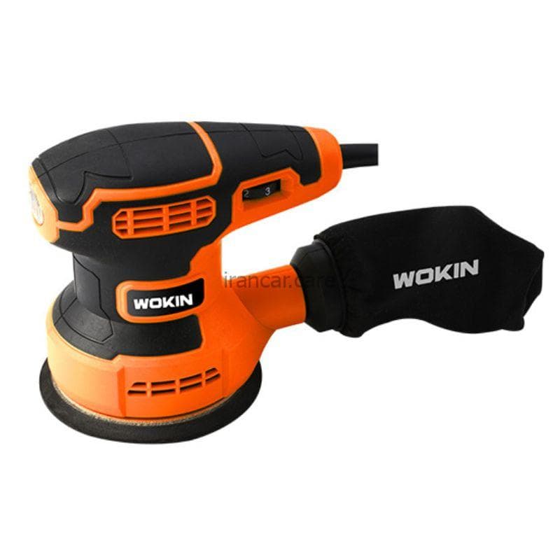 دستگاه سنباده زن اوربیتال برقی ووکین مدل Wokin 280W Random Orbital Sander — تصویر ۶