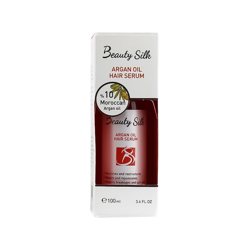 روغن نرم کننده مو بیوتی سیلک حاوی آرگان 100ml — تصویر ۵