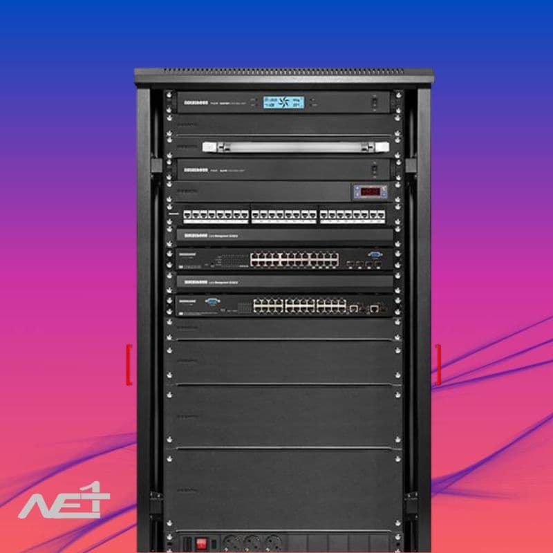 رک ایستاده آماد سیستم 27 یونیت عمق 100 مدل Amad System 27U 100cm — تصویر ۴