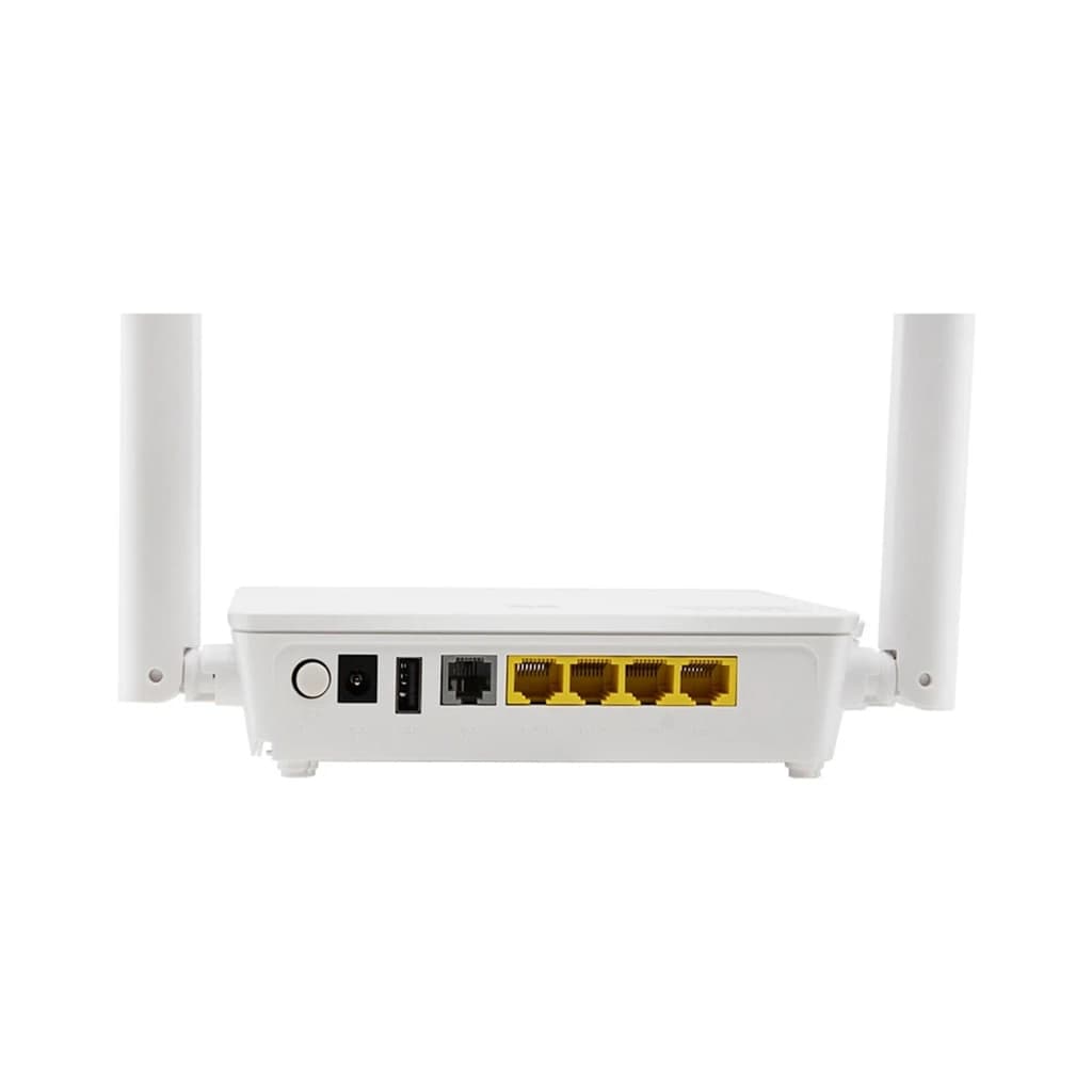 مودم روتر فیبر نوری دوباند هوآوی مدل HUAWEI HS8346X6 استوک رنگ سفید به همراه کابل فیبر رایگان — تصویر ۴