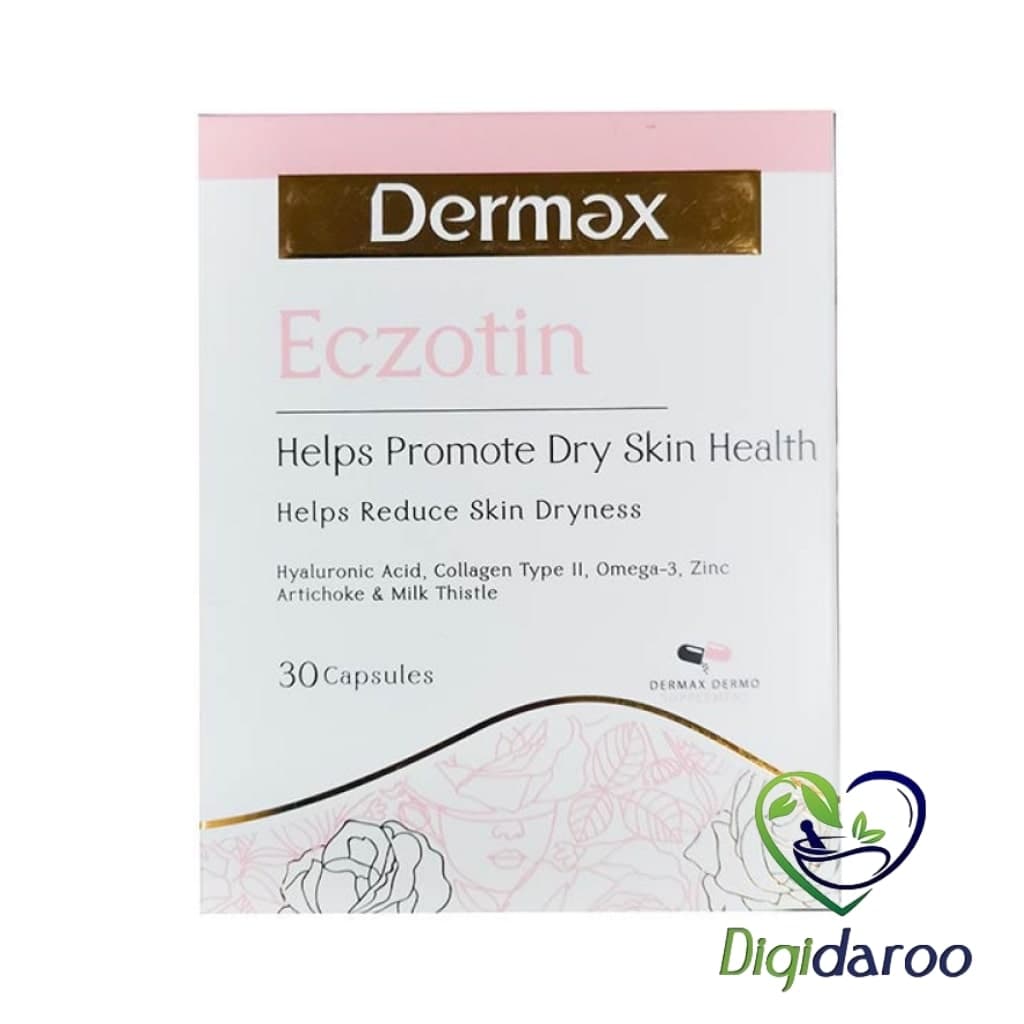 کپسول اگزوتین (Eczotin) درمکس 30 عددی — تصویر ۲