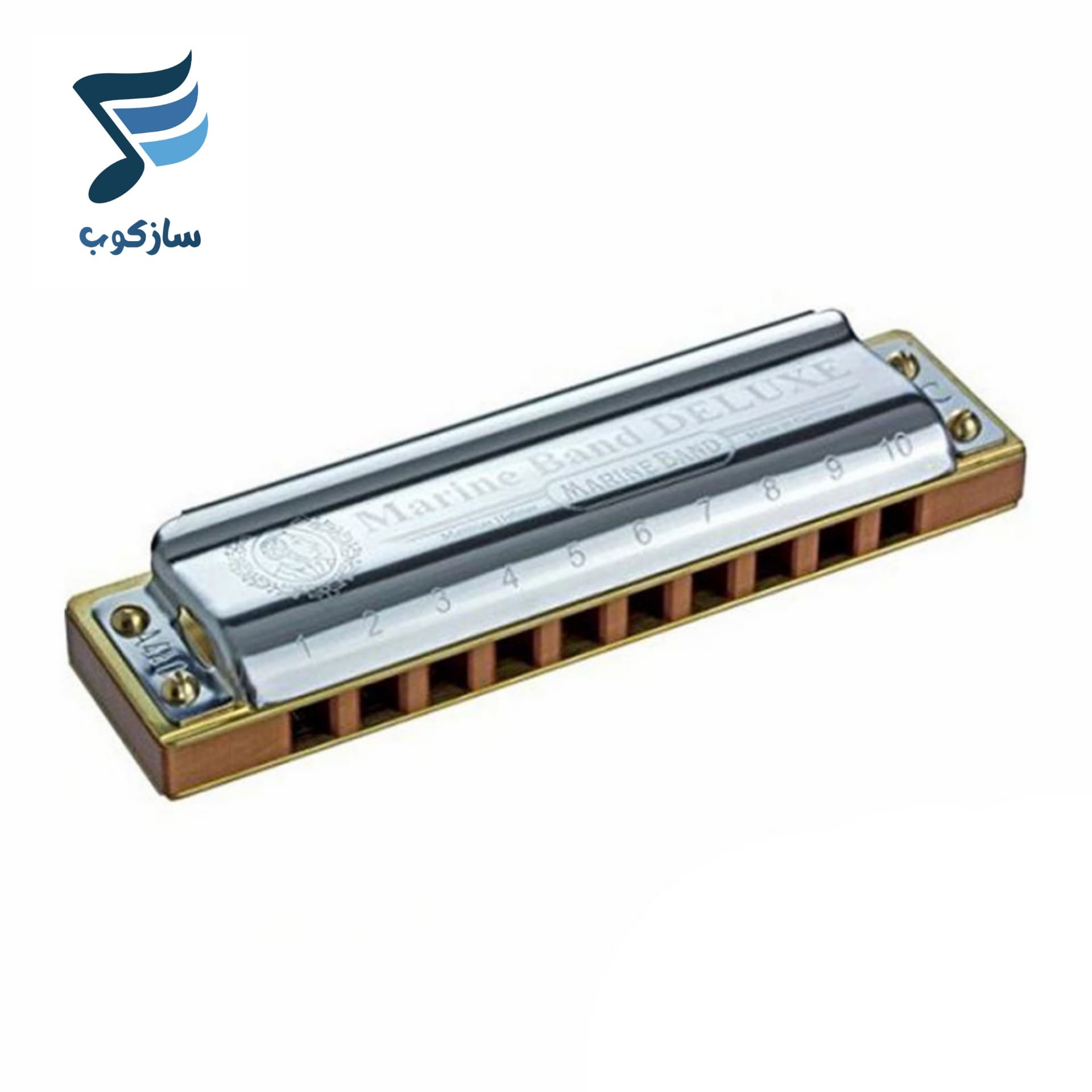 سازدهنی دیاتونیک هوهنر مدل Marine Band Deluxe گام C — تصویر ۶