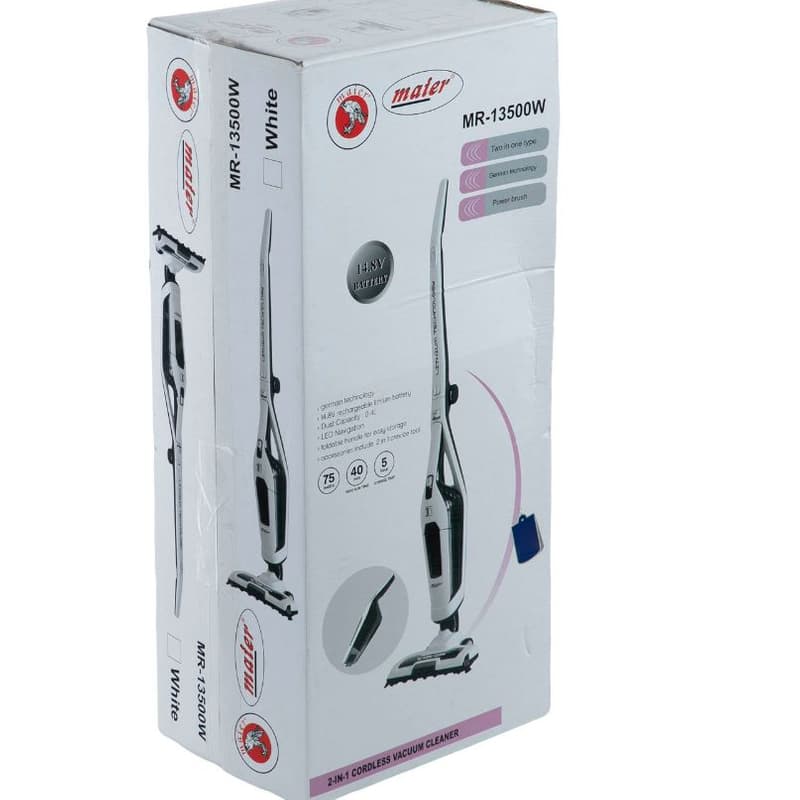 جارو شارژی تاشو مایر مدل MR_13500 ا Meier MR_13500 foldable rechargeable vacuum cleaner — تصویر ۵
