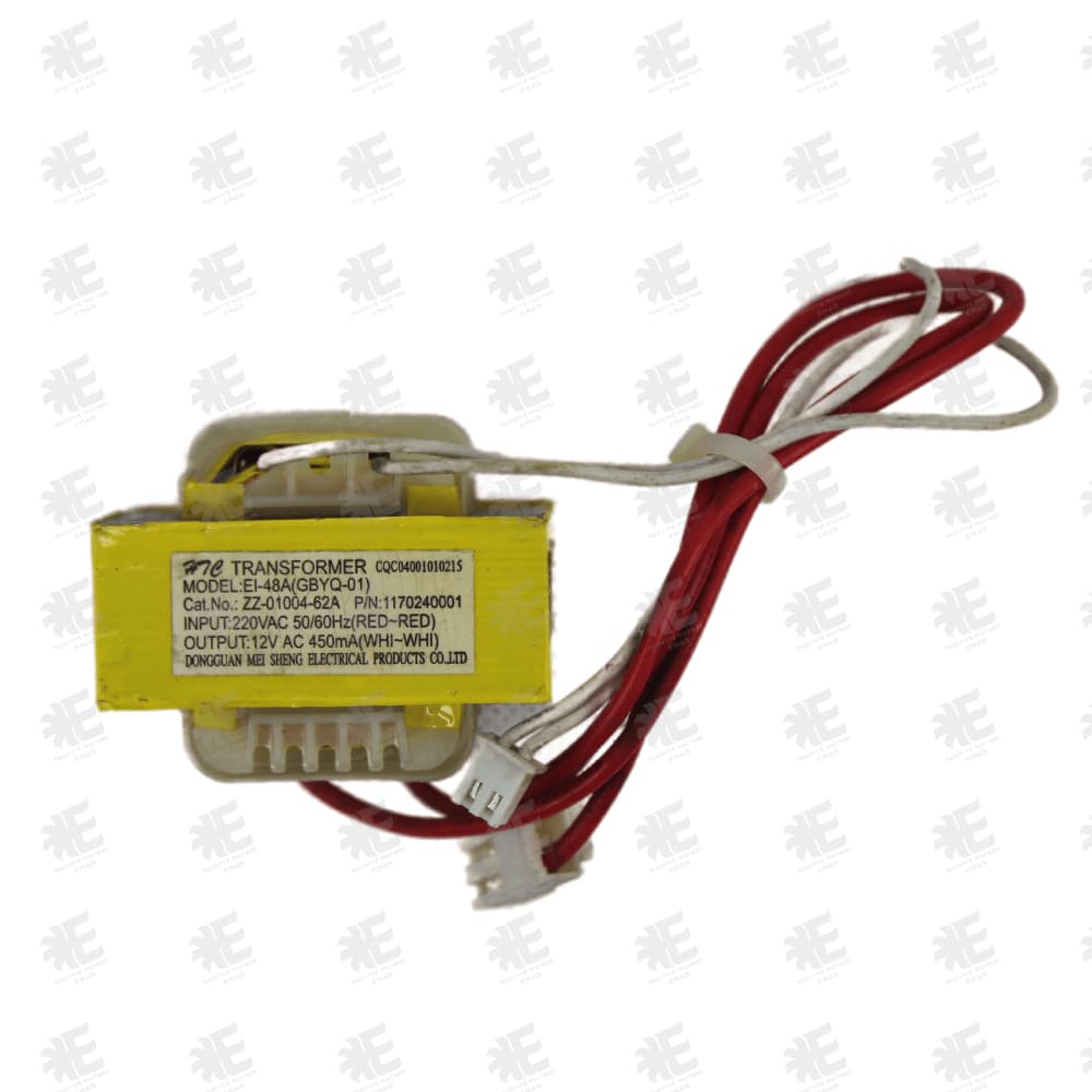 ترانس معمولی کولرگازی EI-48A(GBYQ-01)/12V/450mA