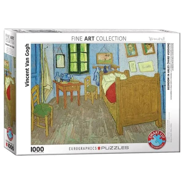 پازل 1000 تکه یوروگرافیکس Eurographics طرح اتاق خواب آرل — تصویر ۲