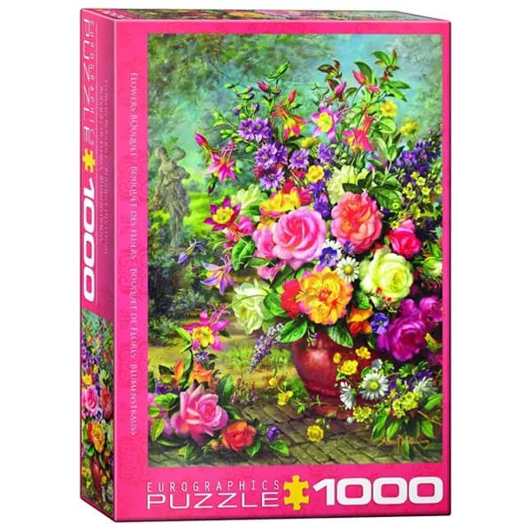 پازل 1000 تکه یوروگرافیکس Eurographics طرح دسته گل