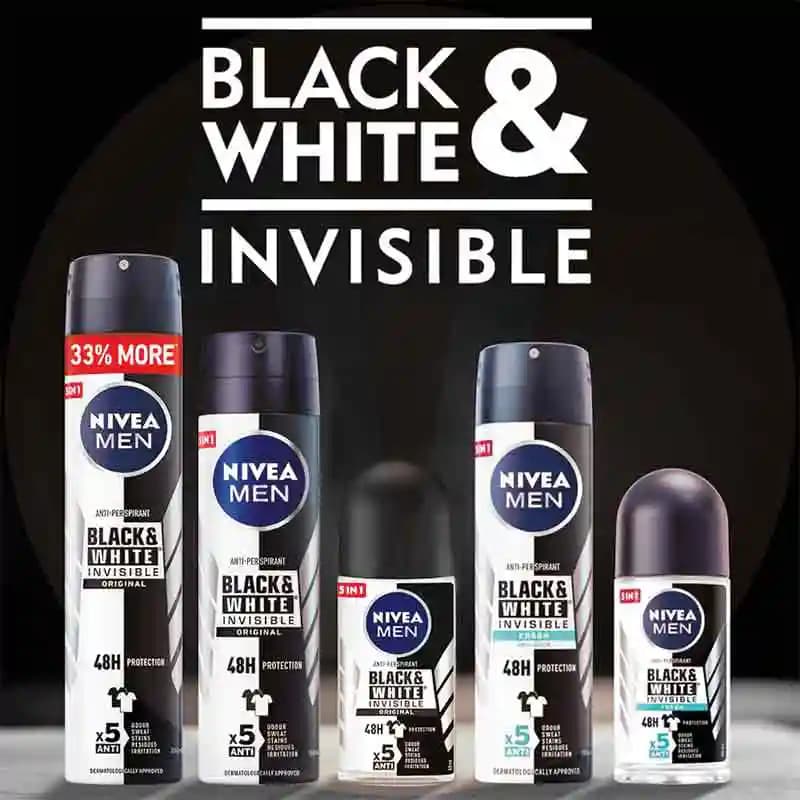 اسپری مردانه نیوا Black & White Original حجم 150 میل — تصویر ۷