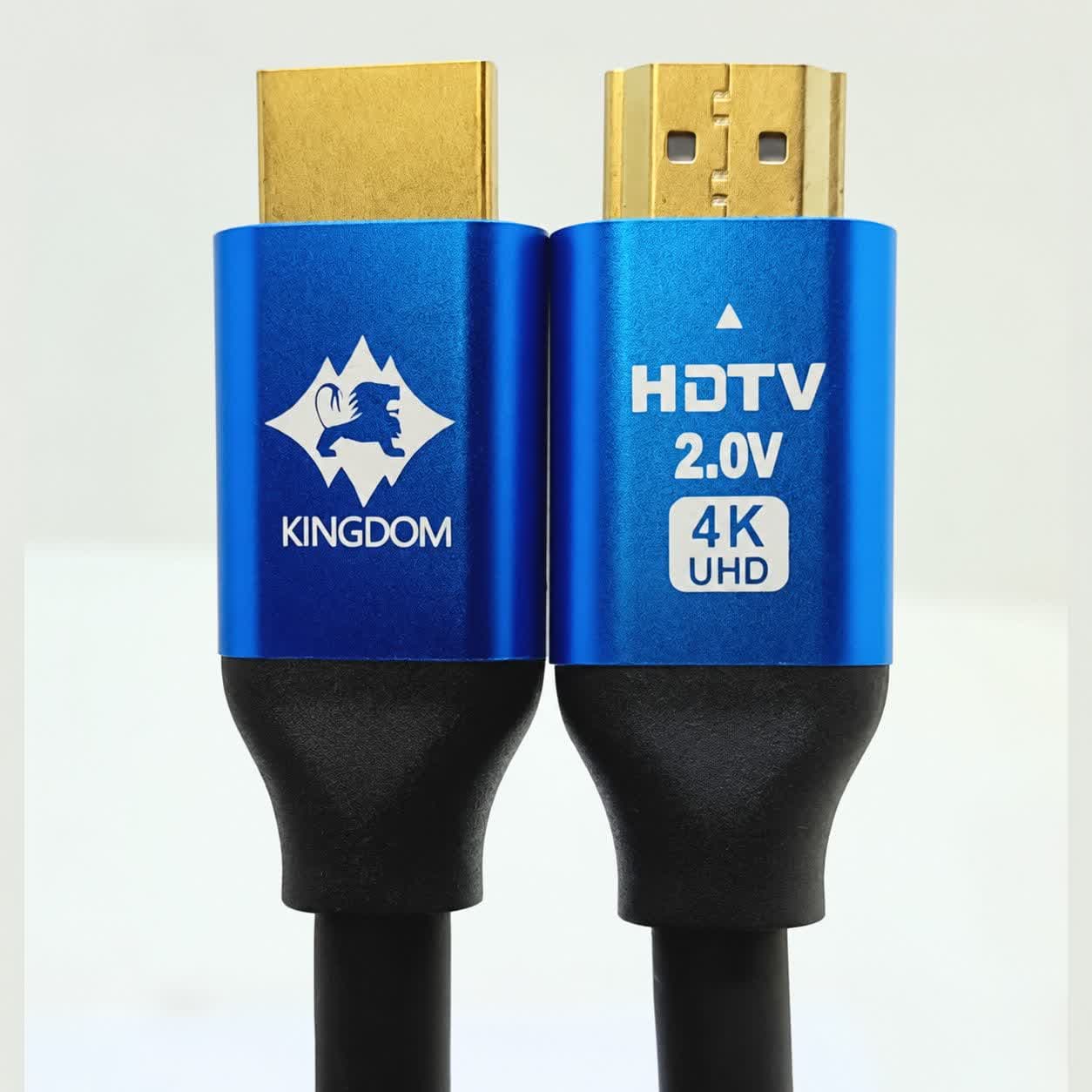 کابل اچ دی ام آی 4k ورژن 2 برند KINGDOM به طول 3 متر