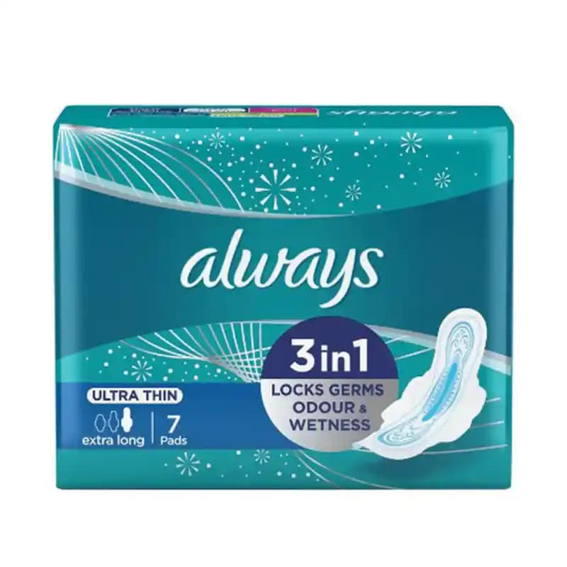 نوار بهداشتی Always UltraThin سایز خیلی بزرگ بسته 7 عددی — تصویر ۲