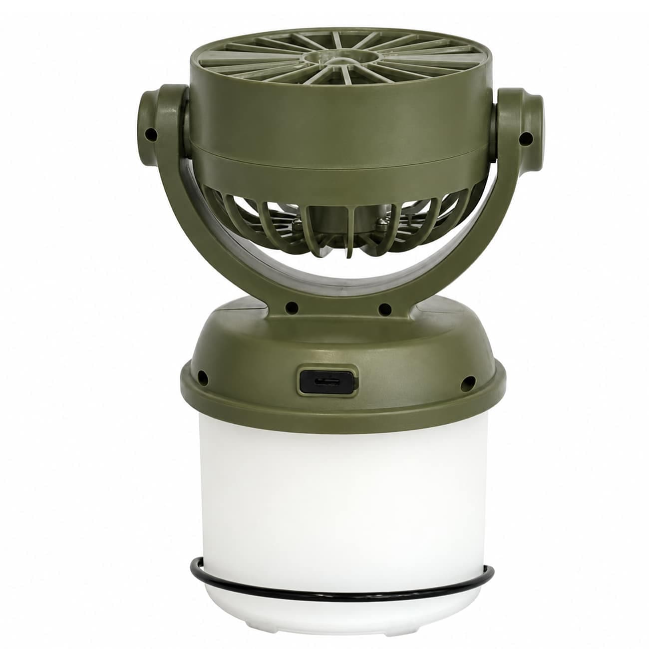 پنکه و چراغ کمپینگ شارژی خورشیدی مدل CH-F804 — تصویر ۱۰