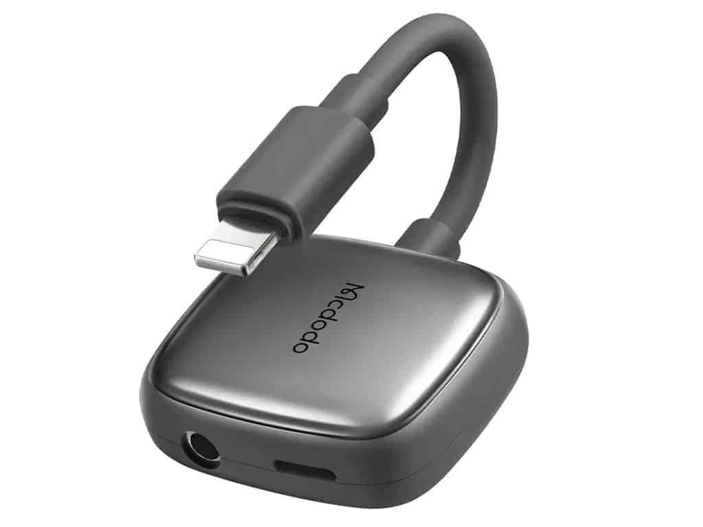 مبدل لایتنینگ به لایتنینگ و جک 3.5 میلی متری مکدودو Mcdodo CA-2740 Lightning to Lightning and 3.5mm Audio Cable — تصویر ۱۲