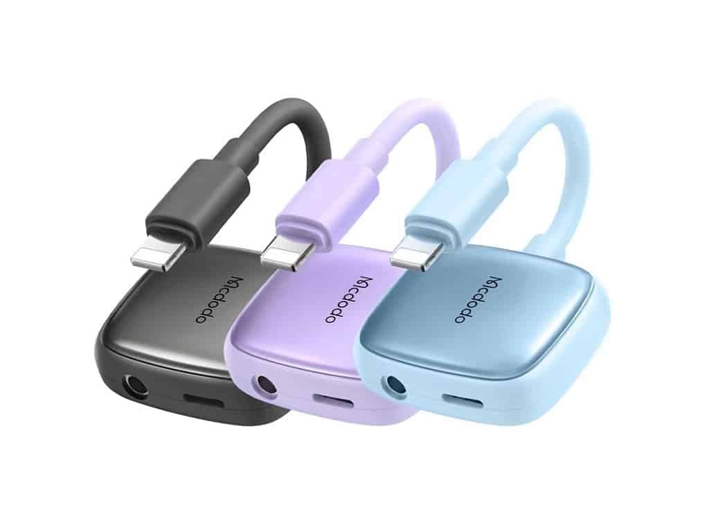 مبدل لایتنینگ به لایتنینگ و جک 3.5 میلی متری مکدودو Mcdodo CA-2740 Lightning to Lightning and 3.5mm Audio Cable — تصویر ۱۱